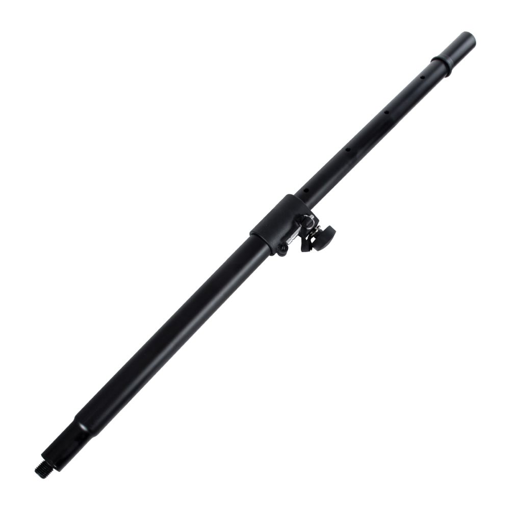 GloboStar® FDB K803-FLPL 98026 Speaker Base Flexible Adjustable Pole - Βάση Ηχείου Ρυθμιζόμενος Σωλήνας για Τοποθέτηση Συστήματος Κολωνάτων Ηχείων K803 με K112BAS - IP20 - Μαύρο - min Φ3.5 x Υ62cm - max Φ3.5 x Υ97cm - Ζεύγος