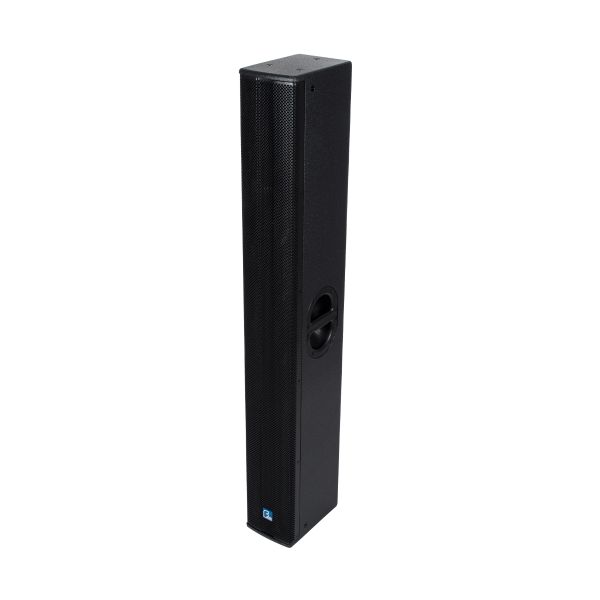 GloboStar® FDB K806 98027 PA Speaker - Παθητικό Ηχείο Column Κολωνάτο Επιτοίχιο & Επιδαπέδιο 6Ω - 480W RMS (1920W Peak) - 6 x 6" Inches Mid & 2 x 1.7" Inches HF - IP20 - Μαύρο - Μ15.8 x Π24.2 x Υ129cm