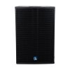 GLOBOSTAR® FDB K118BAS 98028 Επιδαπέδιο Ενεργό Αυτοενισχυόμενο PA Subwoofer Κολωνάτο Σύστημα με Ψηφιακό Ενισχυτή DSP SA2.68 AC 220V/50-60Hz - 600W RMS/4Ω + 600W RMS/4Ω (2400W Peak) - 1 x 18" Inches LF - IP20 - Μαύρο - Μ47.5 x Π71 x Υ70cm - 2 Χρόνια Ε