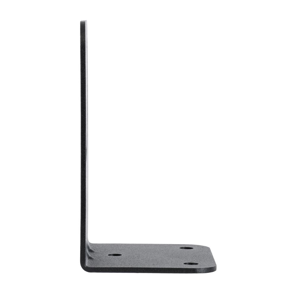 GloboStar® FDB K803-WB7 98029 Speaker Base Wall Bracket - Επιτοίχια Ρυθμιζόμενη Βάση Ηχείου για Τοποθέτηση Συστήματος Κολωνάτων Ηχείων K803 - IP20 - Μαύρο - Μ10 x Π8 x Υ14.5cm - Ζεύγος