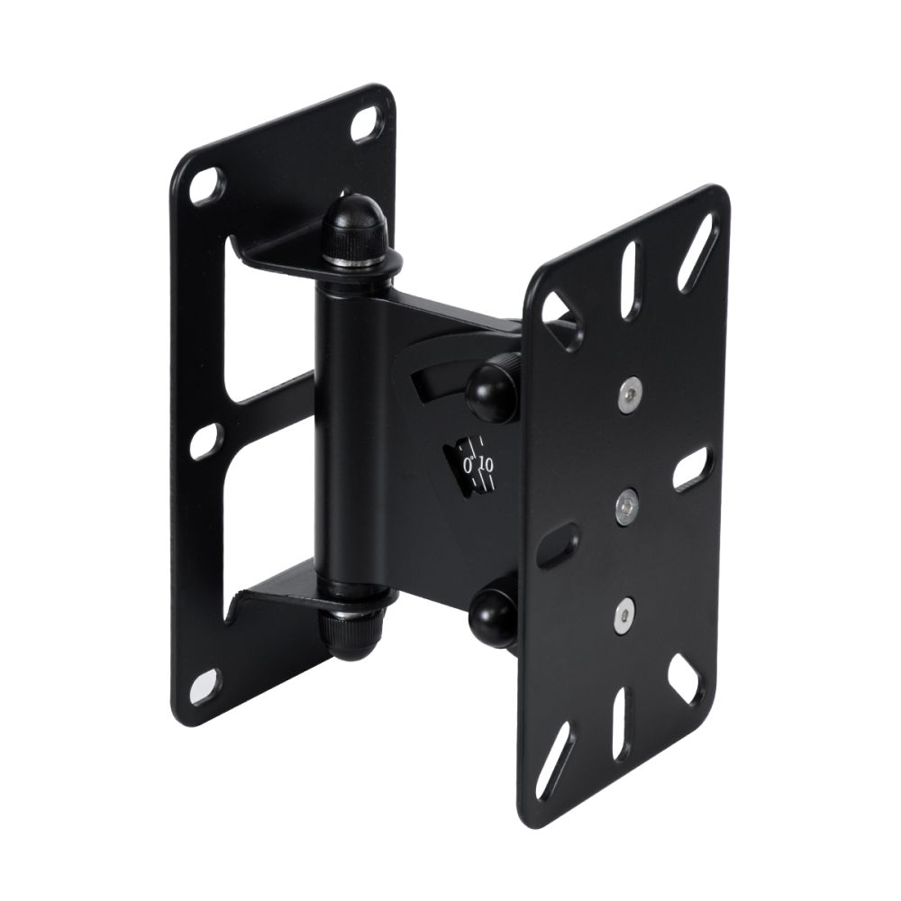 GLOBOSTAR® FDB WB2 98030 Επιτοίχια Ρυθμιζόμενη Βάση για Τοποθέτηση Ηχείων - IP20 - Μαύρο - Μ9.5 x Π11.5 x Υ16cm - Σετ 2 Τεμαχίων