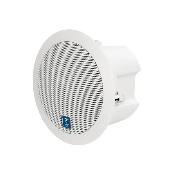 GLOBOSTAR® FDB C500T 98032 Χωνευτό Παθητικό Ηχείο Εγκαταστάσεων με Μετασχηματιστή 100V & 8Ω - 30W RMS (60W Peak) - 1 x 5.25" Inches LF & 1 x 1" Inches HF - IP20 - Λευκό - Μ21.3 x Π21.3 x Υ12.8cm / Q17.5 x 11.4cm - 2 Χρόνια Εγγύηση