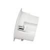 GLOBOSTAR® FDB C500T 98032 Χωνευτό Παθητικό Ηχείο Εγκαταστάσεων με Μετασχηματιστή 100V & 8Ω - 30W RMS (60W Peak) - 1 x 5.25" Inches LF & 1 x 1" Inches HF - IP20 - Λευκό - Μ21.3 x Π21.3 x Υ12.8cm / Q17.5 x 11.4cm - 2 Χρόνια Εγγύηση