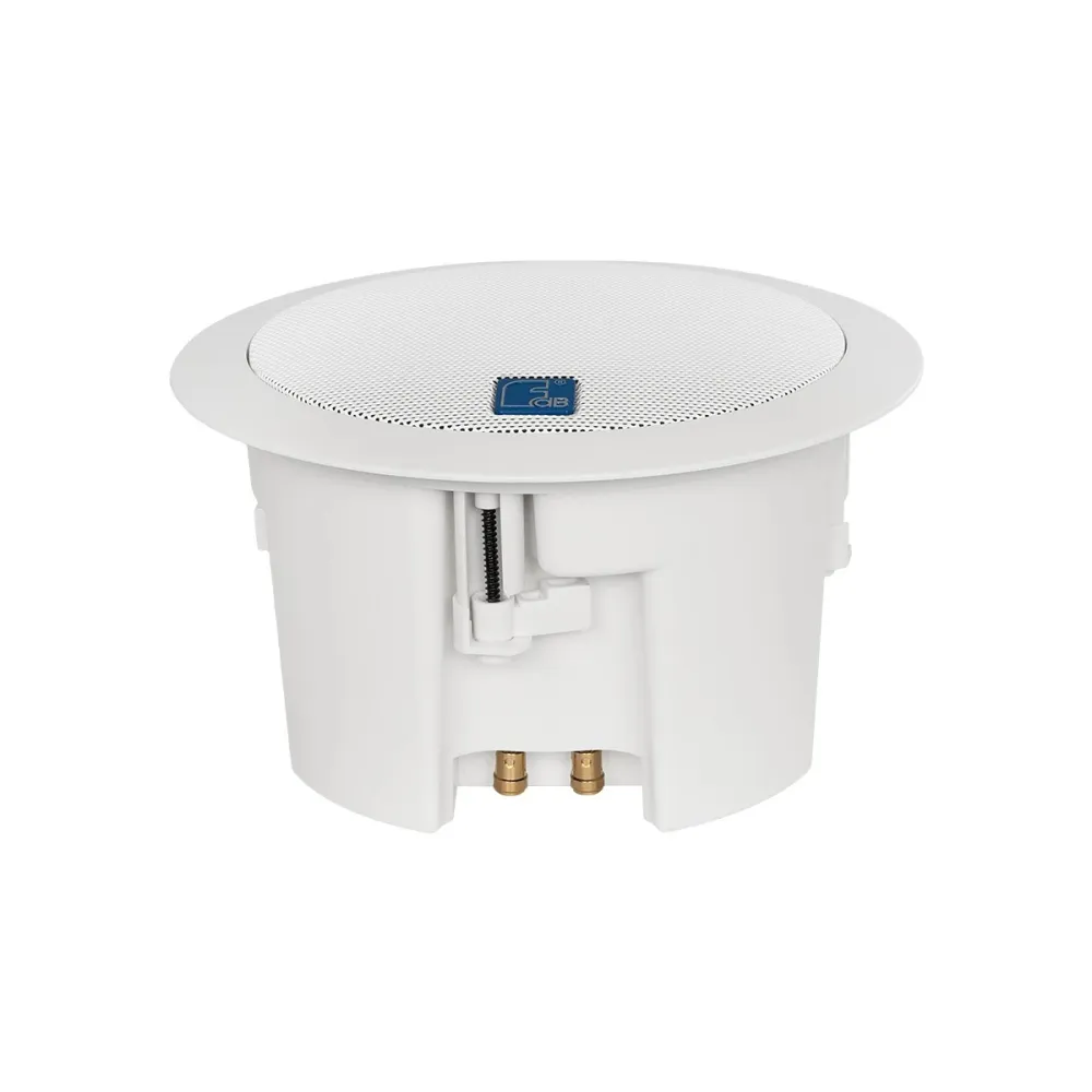 GLOBOSTAR® FDB C500T 98032 Χωνευτό Παθητικό Ηχείο Εγκαταστάσεων με Μετασχηματιστή 100V & 8Ω - 30W RMS (60W Peak) - 1 x 5.25" Inches LF & 1 x 1" Inches HF - IP20 - Λευκό - Μ21.3 x Π21.3 x Υ12.8cm / Q17.5 x 11.4cm - 2 Χρόνια Εγγύηση