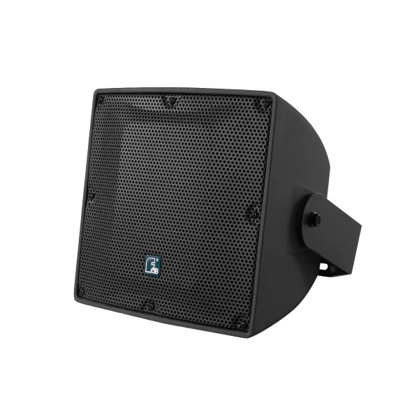 GLOBOSTAR® FDB LT206PT 98037 Επιτοίχιο Παθητικό Ηχείο Εγκαταστάσεων με Μετασχηματιστή 100V & 8Ω - 100W RMS (400W Peak) - 1 x 6.5" Inches LF & 1 x 1" Inches HF - Αδιάβροχο IP56 - Μαύρο - Μ32 x Π26 x Υ26cm - 2 Χρόνια Εγγύηση