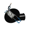 GLOBOSTAR® SARA 999-0058 Χωνευτό Φωτιστικό Οροφής με Ντουί 1 x E27 AC 220-240V IP20 - Μαύρο - Μ8 x Π8 x Υ11cm / Q5.5cm