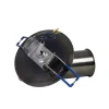 GLOBOSTAR® SARA 999-0062 Χωνευτό Φωτιστικό Οροφής με Ντουί 1 x E27 AC 220-240V IP20 - Μπρούτζινο - Μ8 x Π8 x Υ11cm / Q5.5cm