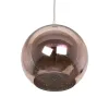 GLOBOSTAR® JUPITER 999-0146 Μοντέρνο Κρεμαστό Φωτιστικό Οροφής με Ντουί 1 x E27 AC 220-240V IP20 - Πολύχρωμο - Μ25 x Π25 x Υ26cm