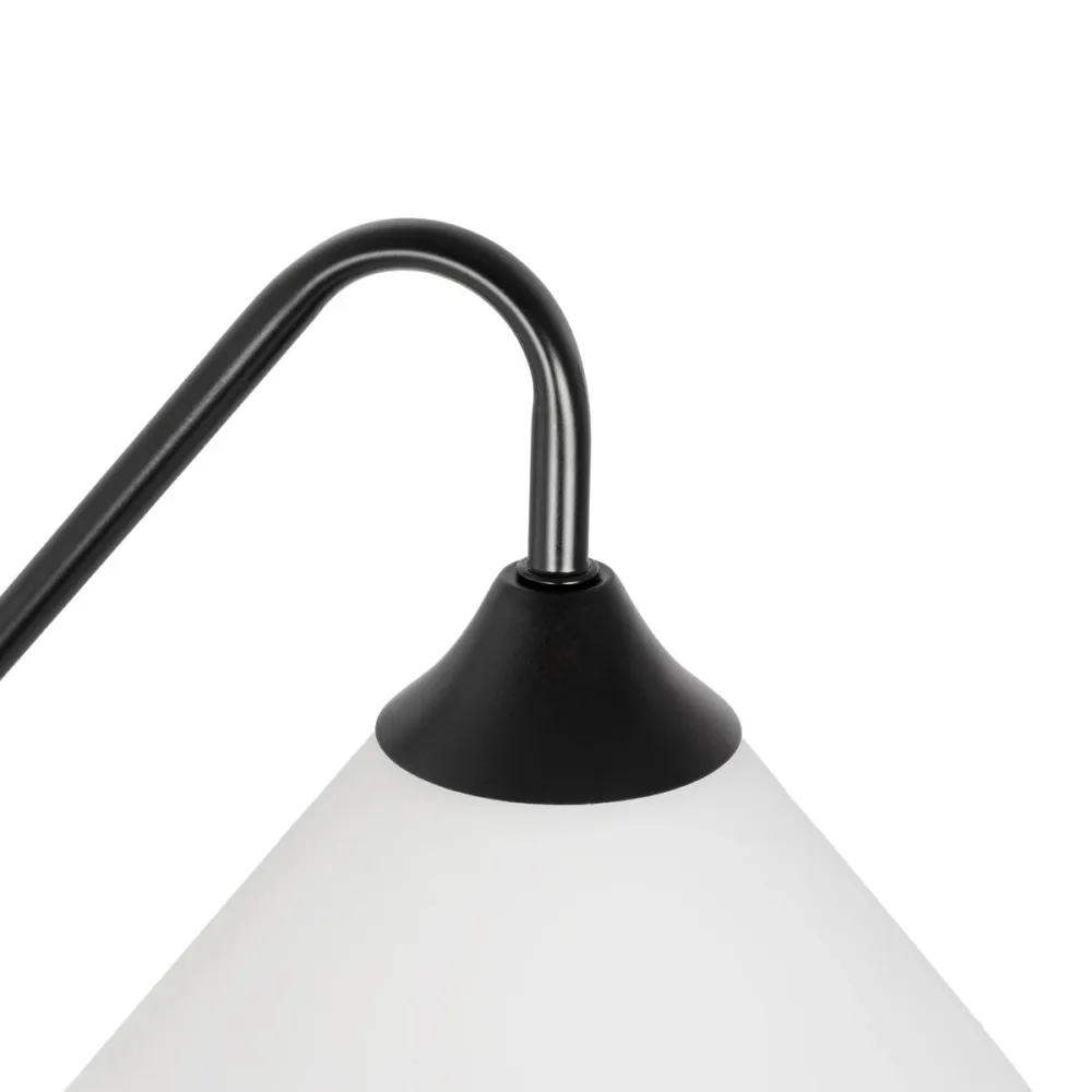 GLOBOSTAR® ALESSIA 999-0177 Μοντέρνο Φωτιστικό Τοίχου - Απλίκα με Ντουί 1 x E27 AC 220-240V IP20 - Μπεζ & Μαύρο - Μ18 x Π26 x Υ29cm