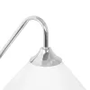 GLOBOSTAR® ALESSIA 999-0179 Μοντέρνο Φωτιστικό Τοίχου - Απλίκα με Ντουί 1 x E27 AC 220-240V IP20 - Μπεζ & Ασημί - Μ18 x Π26 x Υ29cm