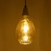 GLOBOSTAR® NOAH 999-0185 Μοντέρνο Κρεμαστό Φωτιστικό Οροφής με Ντουί 1 x E27 AC 220-240V IP20 - Μελί & Μπεζ - Μ16 x Π16 x Υ32cm
