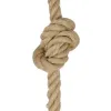 GLOBOSTAR® CAMBER 999-0200 Vintage Κρεμαστό Φωτιστικό Οροφής με Ντουί 1 x E27 AC 220-240V IP20 - Χάλκινο & Μπεζ - Μ12 x Π12 x Υ80cm