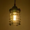 GLOBOSTAR® DARSEY 999-0227 Vintage Κρεμαστό Φωτιστικό Οροφής με Ντουί 1 x E27 AC 220-240V IP20 - Μαύρο - Μ10 x Π10 x Υ19cm