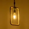 GLOBOSTAR® MALVERN 999-0234 Vintage Κρεμαστό Φωτιστικό Οροφής με Ντουί 1 x E27 AC 220-240V IP20 - Μαύρο & Μπεζ - Μ18.5 x Π4 x Υ41.5cm