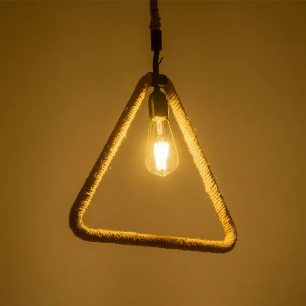 GLOBOSTAR® MALVERN 999-0235 Vintage Κρεμαστό Φωτιστικό Οροφής με Ντουί 1 x E27 AC 220-240V IP20 - Μαύρο & Μπεζ - Μ38 x Π4 x Υ42.5cm