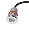 GLOBOSTAR® UNDERWATERDANI 90413 Υποβρύχιο Χωνευτό Σποτ για Σιντριβάνια/Πισίνες LED 1W 80lm 5° DC 24V Αδιάβροχο IP68 Μπλε Dimmable - Bridgelux SMD Chip - Ανοξείδωτο Ατσάλι SS304 - Μ3 x Π3 x Υ5cm / Q2.5cm - 3 Χρόνια Εγγύηση
