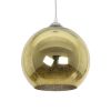 GLOBOSTAR® SATURN 999-0147 Μοντέρνο Κρεμαστό Φωτιστικό Οροφής με Ντουί 1 x E27 AC 220-240V IP20 - Πολύχρωμο - Μ25 x Π25 x Υ22cm