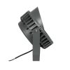 GLOBOSTAR® TREEVINA 90359 Φωτιστικό Σποτ με Αντιθαμβωτική Γρίλια για Φυτά - Δέντρα με Βάση Κήπου / Καρφωτό LED 24W 2040lm 10° DC 24V Αδιάβροχο IP65 Ultra Θερμό Λευκό 2200K Dimmable - Bridgelux SMD Chip - Γκρι Ανθρακί - Μ21.5 x Π18.3 x Υ14cm - 3 Χρόνια Εγγ