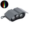 GLOBOSTAR® TREELIGHT-ZINA S-90982 Κυρτή Μπάρα Φωτισμού Wall Washer για Φυτά - Δέντρα LED 3W 255lm 30° DC 24V Αδιάβροχο IP65 RGBW Dimmable - Γκρι Ανθρακί - Μ11 x Π6.5 x Υ5cm - 3 Χρόνια Εγγύηση