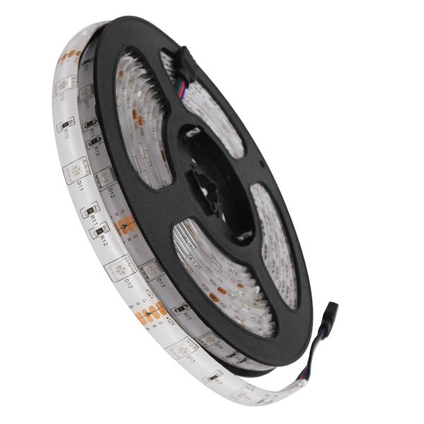 GloboStar® 70119 Ταινία LED SMD 5050 5m 7.2W/m 30LED/m 727lm/m 120° DC 12V Αδιάβροχη IP65 RGB