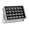 GLOBOSTAR® FLOODKENA 90765 Προβολέας Σποτ Wall Washer LED 40W 3400lm 120° AC 220-240V Αδιάβροχο IP67 Πολύχρωμο RGBW - Bridgelux SMD Chip - Γκρι Ανθρακί - Μ31 x Π10 x Υ17cm - 3 Χρόνια Εγγύηση