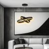 kelvo® VENOM KLV-101-0196-V2 Κρεμαστό Φωτιστικό Οροφής LED 75W 7500lm 120° AC 220-240V IP20 Ρυθμιζόμενο Λευκό CCT με Χειριστήριο από 2700K έως 6000K Dimmable - Lumileds SMD Chip - Μαύρο Ματ - Μ60 x Π60 x Υ40cm - 3 Χρόνια Εγγύηση