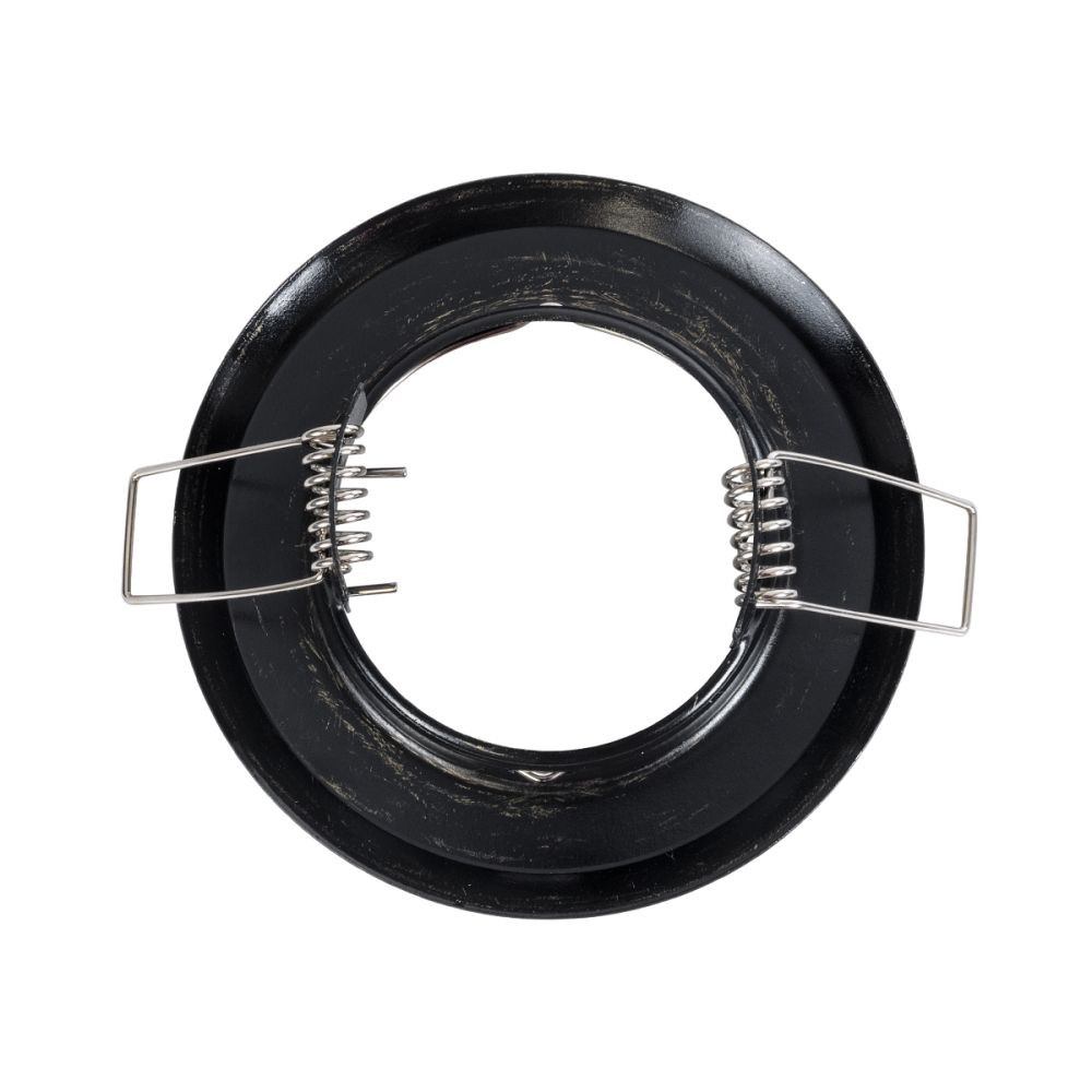 GLOBOSTAR® ORO 77813 Χωνευτή Βάση για Σποτ MR16 με Ντουί GU10/GU5.3 IP20 - Μπρούτζινο - Μ8.3 x Π8.3 x Υ3.1cm / Q6cm