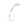 GLOBOSTAR® MICHEL 202-0062 Μοντέρνο Επιτραπέζιο Φωτιστικό Γραφείου LED 6W 540lm 120° AC 220-240V IP20 Ψυχρό Λευκό 6000K - Lumileds SMD Chip - Λευκό - Μ15 x Π15 x Υ51cm - 2 Χρόνια Εγγύηση