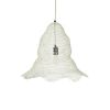 GLOBOSTAR® KENTUCKY 01889 Vintage Κρεμαστό Φωτιστικό Οροφής με Ντουί 1 x E27 AC 220-240V IP20 - Λευκό - Μ50 x Π50 x Υ48cm