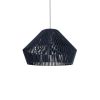 GLOBOSTAR® NUI 205-0072 Boho Κρεμαστό Φωτιστικό Οροφής με Ντουί 1 x E27 AC 220-240V IP20 - Μπλε - M60 x Π60 x Υ41cm