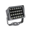 GLOBOSTAR® FLOODXENA 90130 Προβολέας Σποτ Wall Washer LED 24W 2880lm 10° AC 220-240V Αδιάβροχο IP65 Ψυχρό Λευκό 6000K - Bridgelux SMD Chip - Γκρι Ανθρακί - Μ18 x Π13.5 x Υ18cm - 3 Χρόνια Εγγύηση