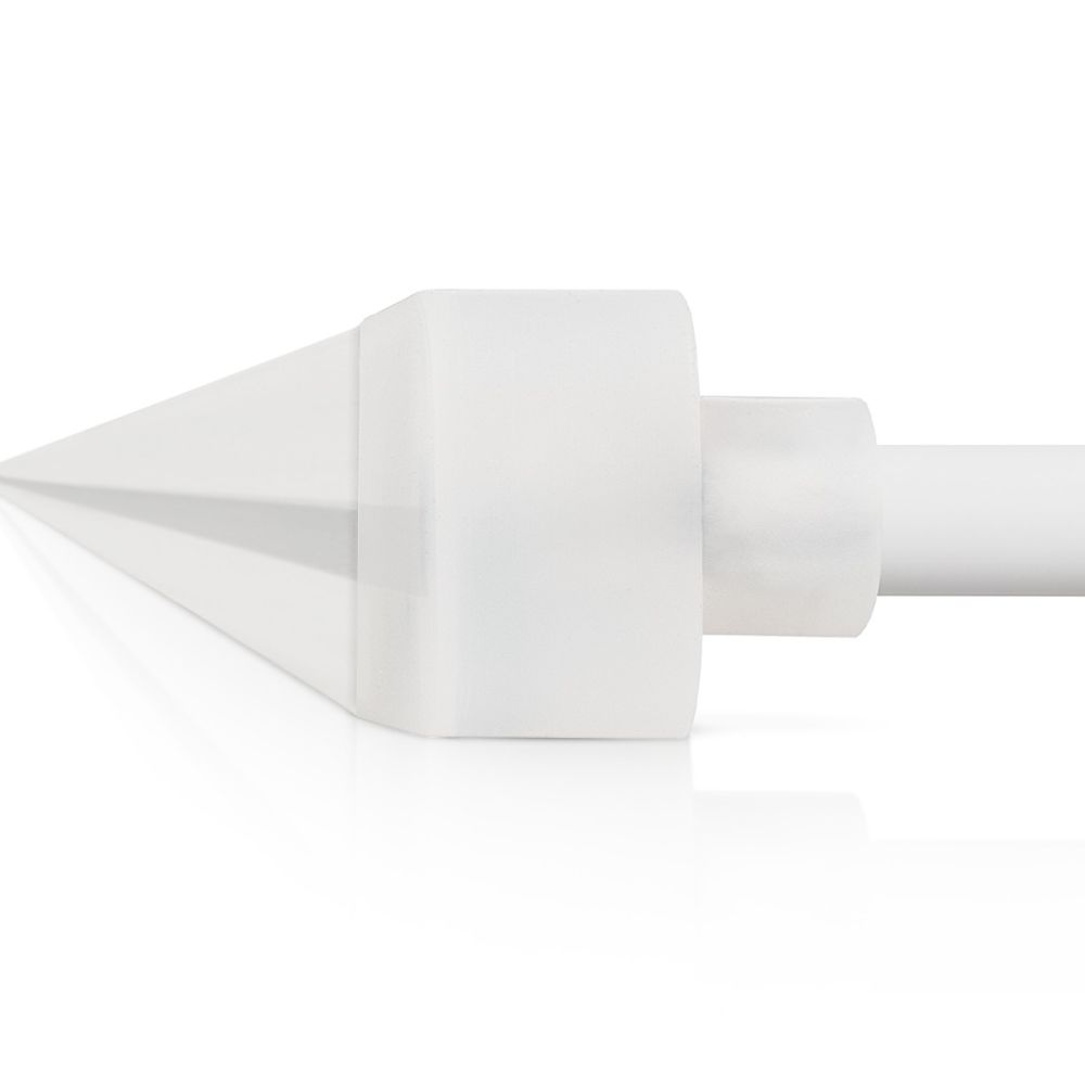 kelvo® NEONPRO KLV-101-0064 Γωνιακή Τάπα Σύνδεσης Τροφοδοσίας για Neon Flex LED Αδιάβροχο IP65 - Διάφανο - Μ1.4 x Π1.7 x Υ1.4cm