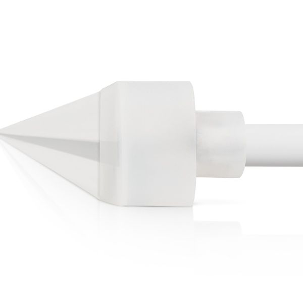 kelvo® NEONPRO KLV-101-0064 Γωνιακή Τάπα Σύνδεσης Τροφοδοσίας για Neon Flex LED Αδιάβροχο IP65 - Διάφανο - Μ1.4 x Π1.7 x Υ1.4cm