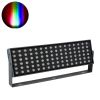 GLOBOSTAR® FLOODZANA 90561 Προβολέας Σποτ Wall Washer LED 200W 16000lm 30° DC 24V Αδιάβροχο IP65 Πολύχρωμο RGBW Dimmable DMX512 - Bridgelux SMD Chip - Γκρι Ανθρακί - Μ70 x Π29 x Υ10cm - 3 Χρόνια Εγγύηση