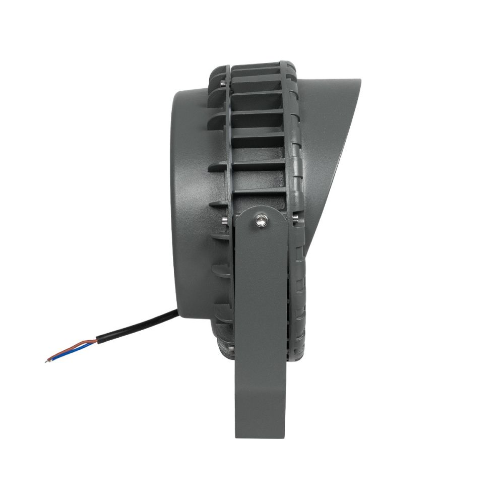 GLOBOSTAR® TREEVINA 90359 Φωτιστικό Σποτ με Αντιθαμβωτική Γρίλια για Φυτά - Δέντρα με Βάση Κήπου / Καρφωτό LED 24W 2040lm 10° DC 24V Αδιάβροχο IP65 Ultra Θερμό Λευκό 2200K Dimmable - Bridgelux SMD Chip - Γκρι Ανθρακί - Μ21.5 x Π18.3 x Υ14cm - 3 Χρόνια Εγγ