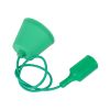 GLOBOSTAR® CABLITO 61556 Μοντέρνο Κρεμαστό Φωτιστικό Οροφής με Ντουί 1 x E27 AC 220-240V IP20 - Πράσινο - Μ4 x Π4 x Υ110cm