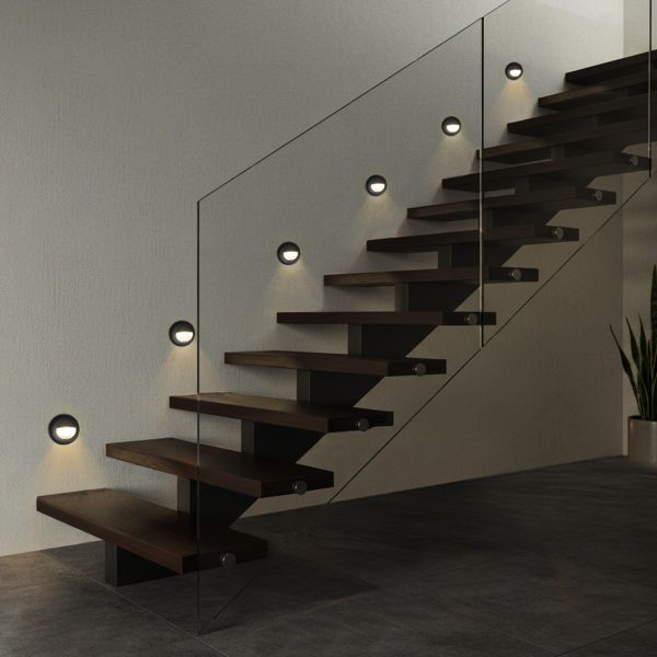 kelvo® STEPART KLV-101-0074 Μοντέρνο Χωνευτό Φωτιστικό Σκαλοπατιού - Διαδρόμου LED 3W 375lm 45° AC 220-240V Αδιάβροχο IP65 Θερμό Λευκό 2700K - Lumileds SMD Chip & TÜV SÜD Driver - Μαύρο Ματ - Μ8.3 x Π4.5 x Υ8.3cm  / Q6.55 x 6.55cm - 5 Χρόνια Εγγύηση