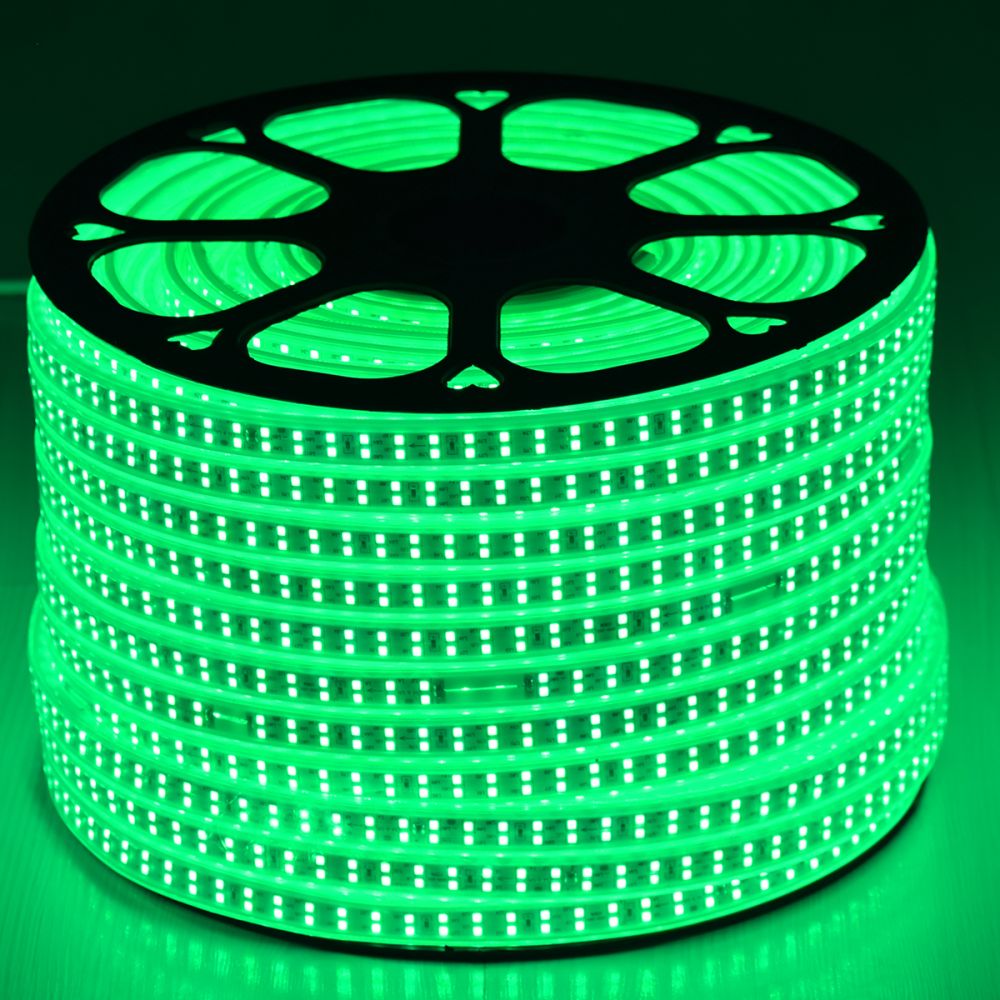 GLOBOSTAR® EPIWIDE 70515 Ταινία LED 24W/m 1560lm/m 120° DC 220-240V Αδιάβροχη IP65 180 x SMD2835 Chip/m Πράσινο Dimmable - Epistar SMD Chip - M100 x Π1.6 x Υ0.7cm - 3 Χρόνια Εγγύηση