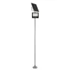 GLOBOSTAR® HELIOS-280 GLB-000-0001 Μεταλλικός Γαλβανισμένος Στύλος Φωτισμού για Φωτοβολταϊκό Προβολέα Εξωτερικού Χώρου - Ασημί Γαλβανιζέ - Μ35 × Π25 × Υ280cm