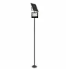 GLOBOSTAR® HELIOS-280 GLB-000-0003 Μεταλλικός Γαλβανισμένος Στύλος Φωτισμού για Φωτοβολταϊκό Προβολέα Εξωτερικού Χώρου - RAL 7016 Γκρι Ανθρακί - Μ35 × Π25 × Υ280cm