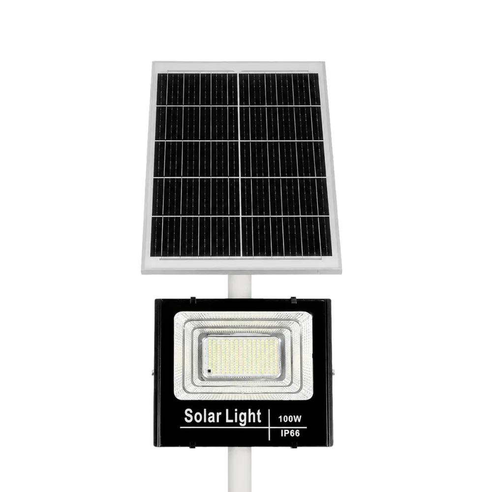GLOBOSTAR® HELIOS-280 GLB-000-0004 Μεταλλικός Γαλβανισμένος Στύλος Φωτισμού για Φωτοβολταϊκό Προβολέα Εξωτερικού Χώρου - RAL 9016 Λευκό Ματ - Μ35 × Π25 × Υ280cm