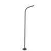 GLOBOSTAR® URBANO-280 GLB-000-0009 Μεταλλικός Γαλβανισμένος Στύλος Φωτισμού για Φωτοβολταϊκό Φωτιστικό Δρόμου Εξωτερικού Χώρου - RAL 7016 Γκρι Ανθρακί - Μ84 x Π25 x Υ280cm