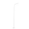 GLOBOSTAR® URBANO-280 GLB-000-0010 Μεταλλικός Γαλβανισμένος Στύλος Φωτισμού για Φωτοβολταϊκό Φωτιστικό Δρόμου Εξωτερικού Χώρου - RAL 9016 Λευκό Ματ - Μ84 x Π25 x Υ280cm