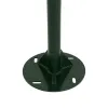 GLOBOSTAR® URBANO-280 GLB-000-0012 Μεταλλικός Γαλβανισμένος Στύλος Φωτισμού για Φωτοβολταϊκό Φωτιστικό Δρόμου Εξωτερικού Χώρου - RAL 6009 Κυπαρίσσι Ματ - Μ84 x Π25 x Υ280cm