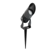 GLOBOSTAR® GARDO GLB-103-0025 Φωτιστικό Σποτ για Φυτά - Δέντρα με Βάση Κήπου / Καρφωτό LED 10W 900lm 24° DC 24V Αδιάβροχο IP65 Θερμό Λευκό 2700K - Sanan SMD Chip - Μαύρο Ματ - Μ5 x Π5 x Υ18cm - 3 Χρόνια Εγγύηση