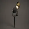 GLOBOSTAR® GARDO GLB-103-0025 Φωτιστικό Σποτ για Φυτά - Δέντρα με Βάση Κήπου / Καρφωτό LED 10W 900lm 24° DC 24V Αδιάβροχο IP65 Θερμό Λευκό 2700K - Sanan SMD Chip - Μαύρο Ματ - Μ5 x Π5 x Υ18cm - 3 Χρόνια Εγγύηση