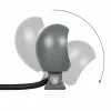 GLOBOSTAR® GARDIS GLB-103-0027 Φωτιστικό Σποτ για Φυτά - Δέντρα με Βάση Κήπου / Καρφωτό LED 3W 270lm 24° DC 24V Αδιάβροχο IP65 Θερμό Λευκό 2700K - Sanan SMD Chip - Γκρι Ανθρακί Ματ - Μ4.5 x Π4 x Υ7cm - 3 Χρόνια Εγγύηση