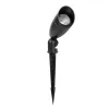 GLOBOSTAR® TRABI GLB-103-0028 Φωτιστικό Σποτ για Φυτά - Δέντρα με Βάση Κήπου / Καρφωτό LED 12W 1080lm 24° DC 24V Αδιάβροχο IP65 Θερμό Λευκό 2700K - Sanan SMD Chip - Μαύρο Ματ - Μ6.5 x Π6.5 x Υ18.5cm - 3 Χρόνια Εγγύηση