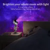 GLOBOSTAR® GALAXY GLB-106-0021 Επιτραπέζιο Φωτιστικό Πορτατίφ Προτζέκτορας Starry Sky με RF Ασύρματο Χειριστήριο LED 6W 360lm 180° AC 220-240V IP20 Πολύχρωμο RGB Dimmable - Sanan SMD Chip - Γκρι & Μαύρο - Μ12.5 x Π12.5 x Υ31cm - 2 Χρόνια Εγγύηση