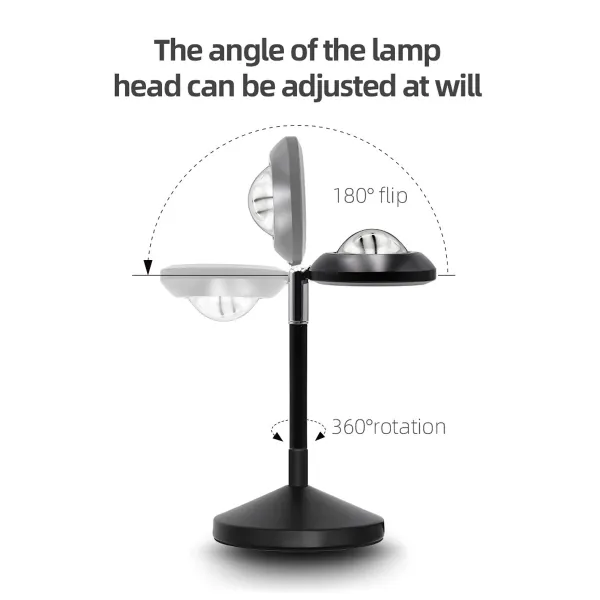 GLOBOSTAR® SUNSET GLB-106-0022 Επιτραπέζιο Φωτιστικό Πορτατίφ Προτζέκτορας Sunset με RF Ασύρματο Χειριστήριο & Λειτουργία μέσω WiFi APP LED 6W 360lm 60° AC 220-240V IP20 Πολύχρωμο RGB Dimmable - Sanan SMD Chip - Μαύρο - Μ10 x Π10 x Υ27cm - 2 Χρόνια Εγ